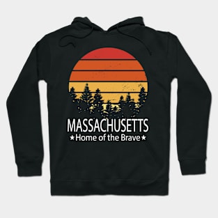 Massachusetts, Home of the brave, Massachusetts State Hoodie